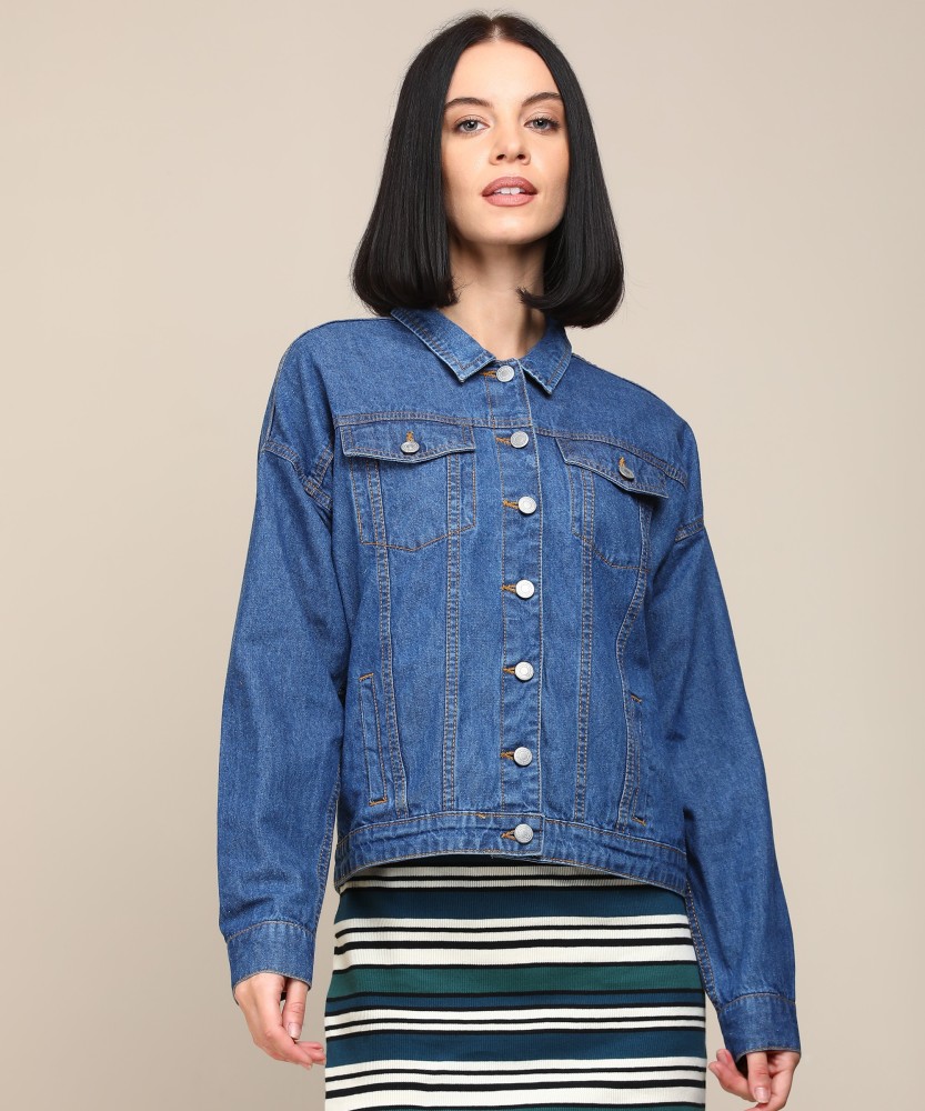 Denim jacket women discount flipkart