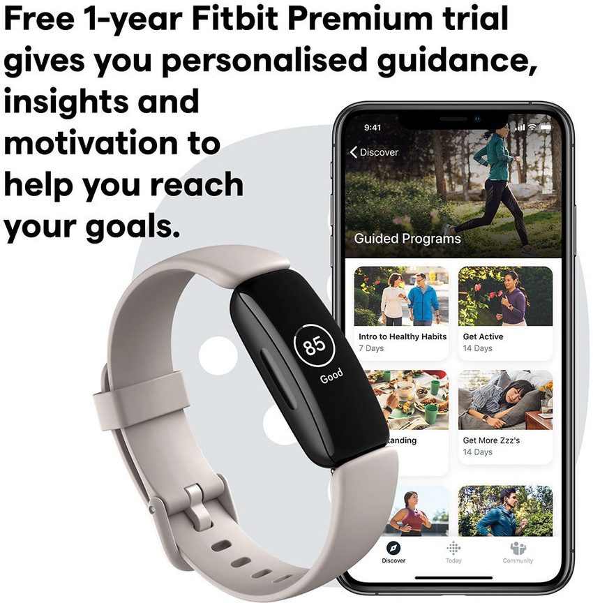 FITBIT Inspire 2 Lunar White Price in India Buy FITBIT Inspire 2 Lunar White online at Flipkart