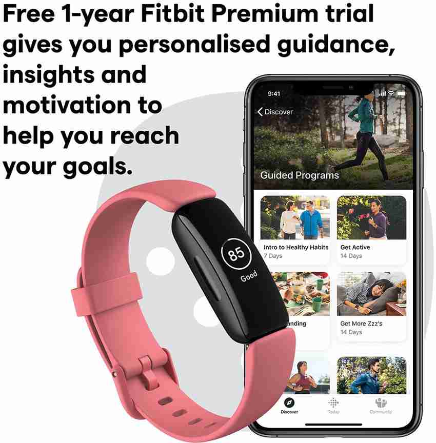 Fitbit best sale inspire ios
