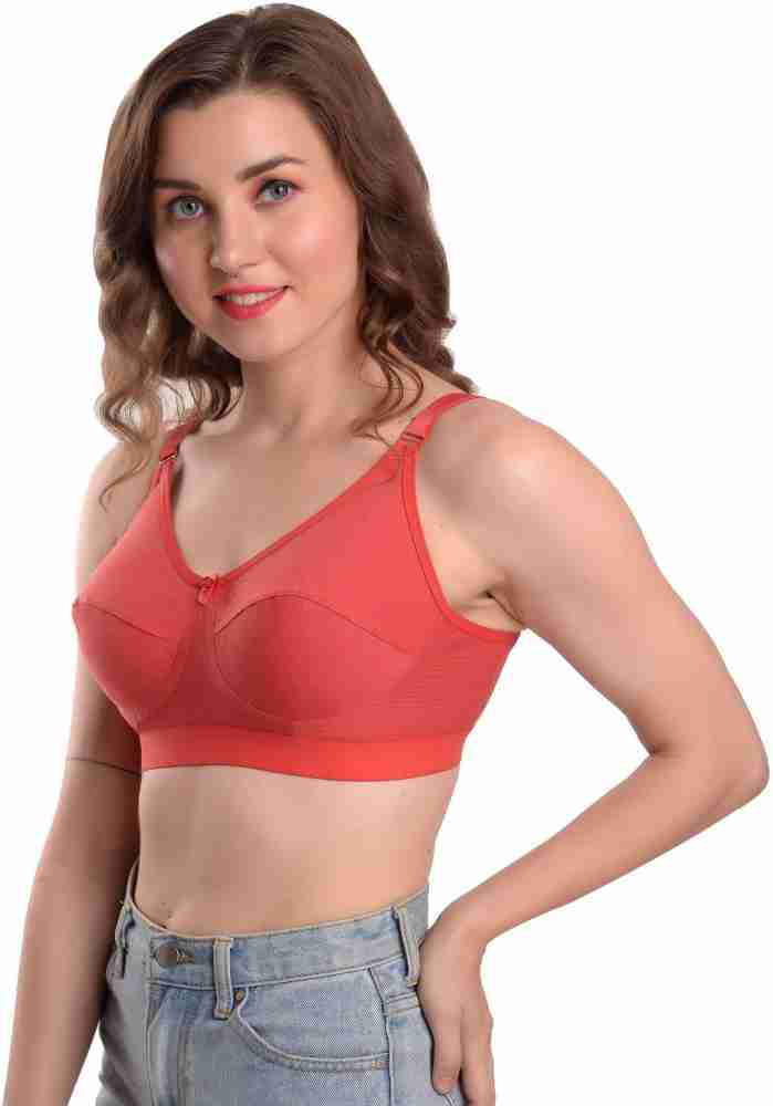 Alishan Fancy -Lace Non Padded Full Coverage Women t shirt /sports bra pack  of 2