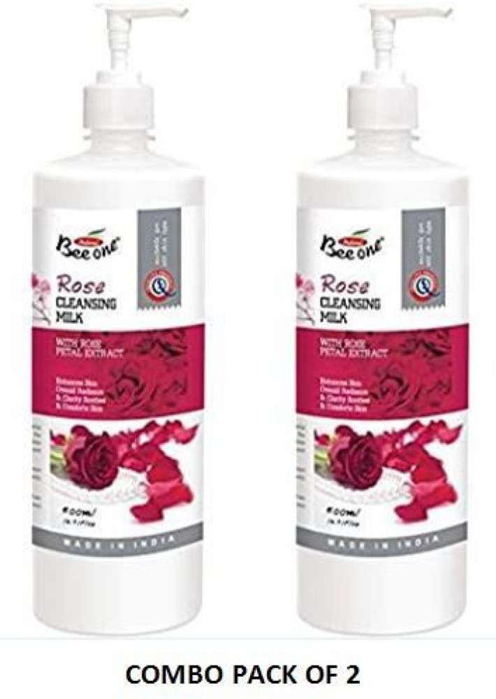 BEE ONE ROSE CLEANSING MILK (PACK OF 2 ) AND COLORED COTTON BALLS (PACK OF  3) Price in India - Buy BEE ONE ROSE CLEANSING MILK (PACK OF 2 ) AND COLORED