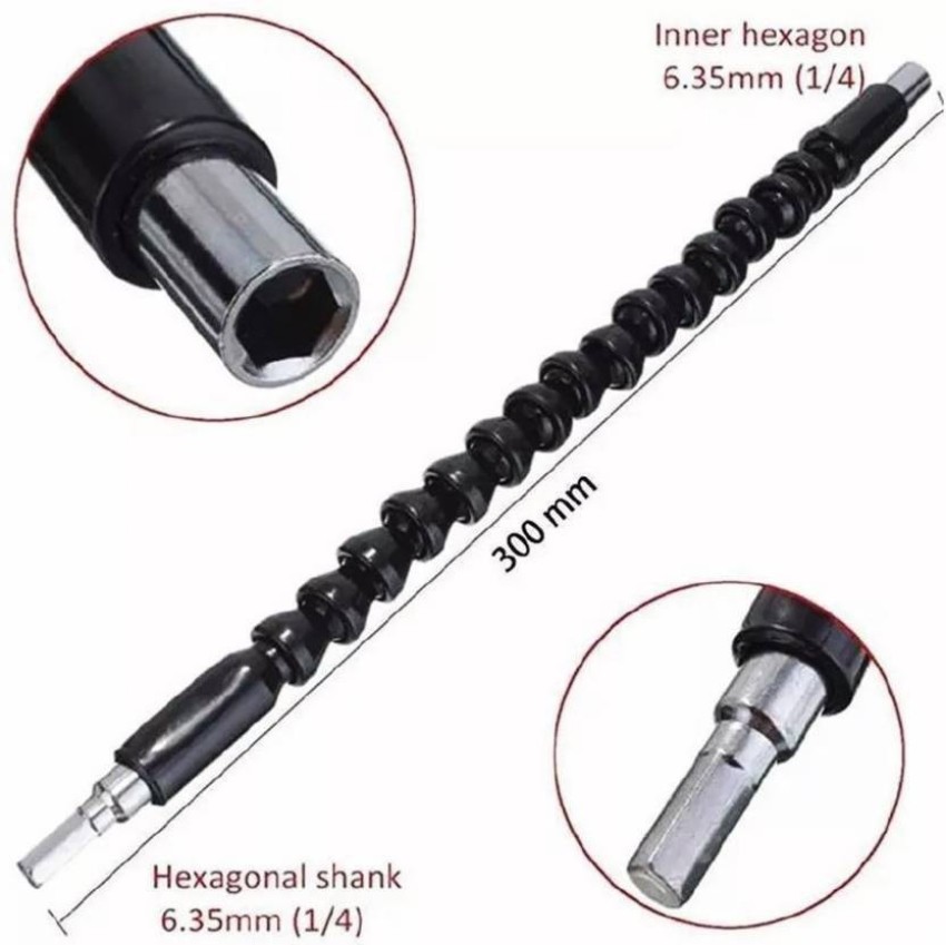 DUMDAAR High Quality Flexible Extension Screwdriver Drill Shaft (1