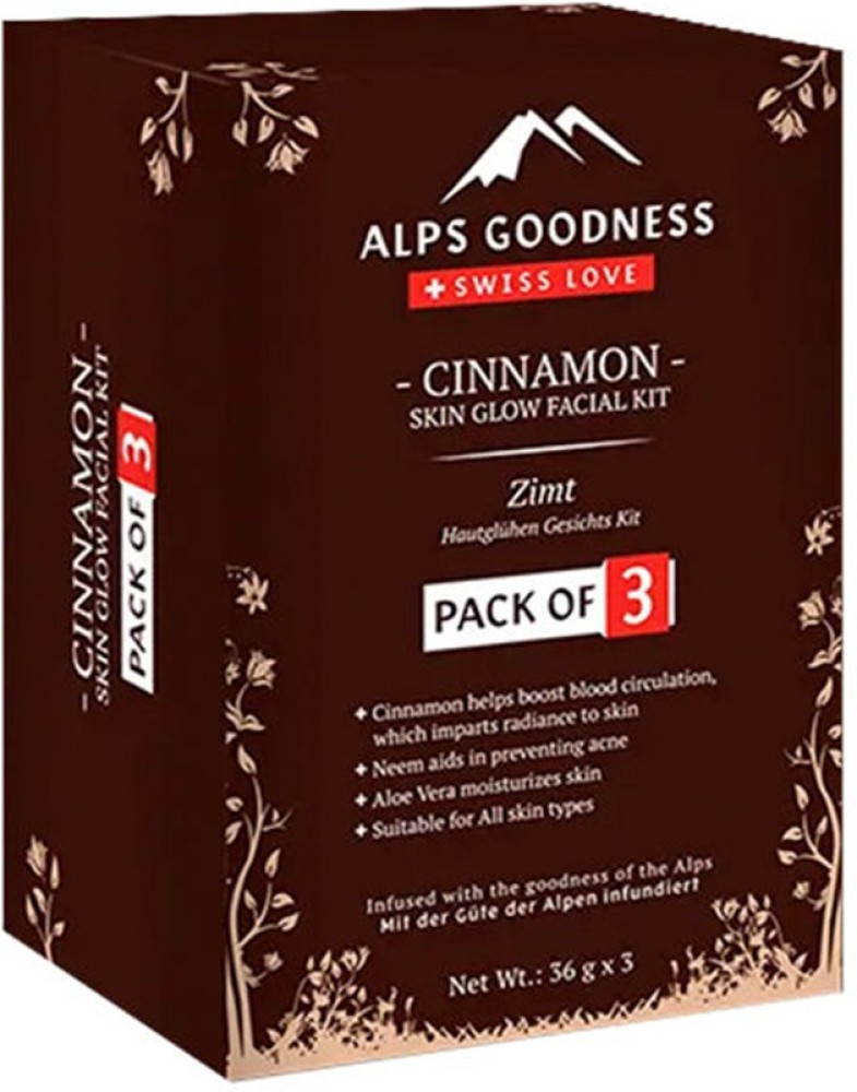 Alps Goodness Gold Glow Facial Kit with Saffron - Pack of 3 (34 g x 3) -  Price in India, Buy Alps Goodness Gold Glow Facial Kit with Saffron - Pack  of