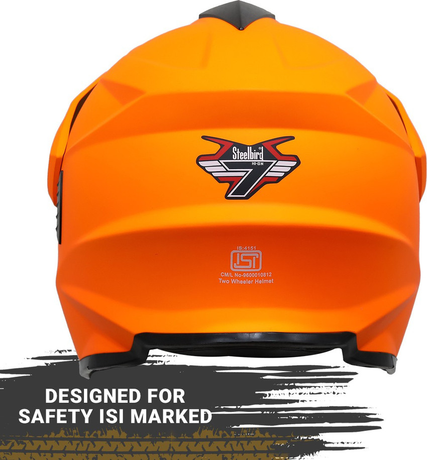 Steelbird helmet outlet for ktm