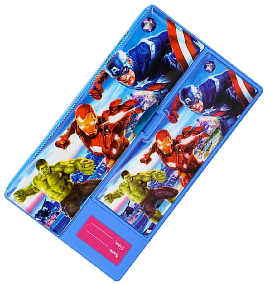 Haulsale Series Avengers Printed Art Plastic Pencil Box - Box