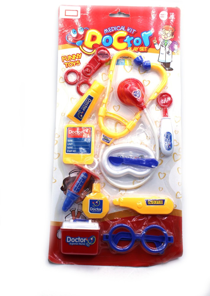 B. toys - Doctor Play Set - Mini Doctor Care Kit