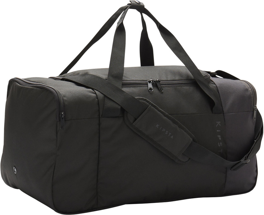 KIPSTA by Decathlon Sports Duffle Bag Essential 55L Black Buy KIPSTA by Decathlon Sports Duffle Bag Essential 55L Black Online at Best Prices in India Football Flipkart