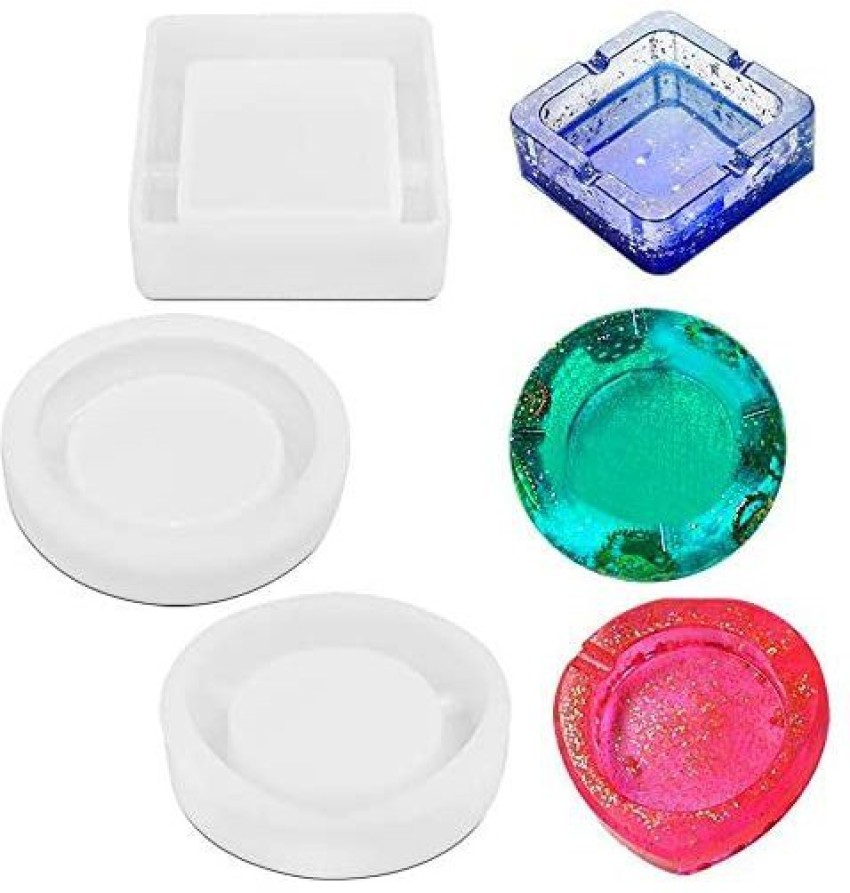 QIIBURR Silicone Tray Molds for Resin Female Silicone Resin , Head