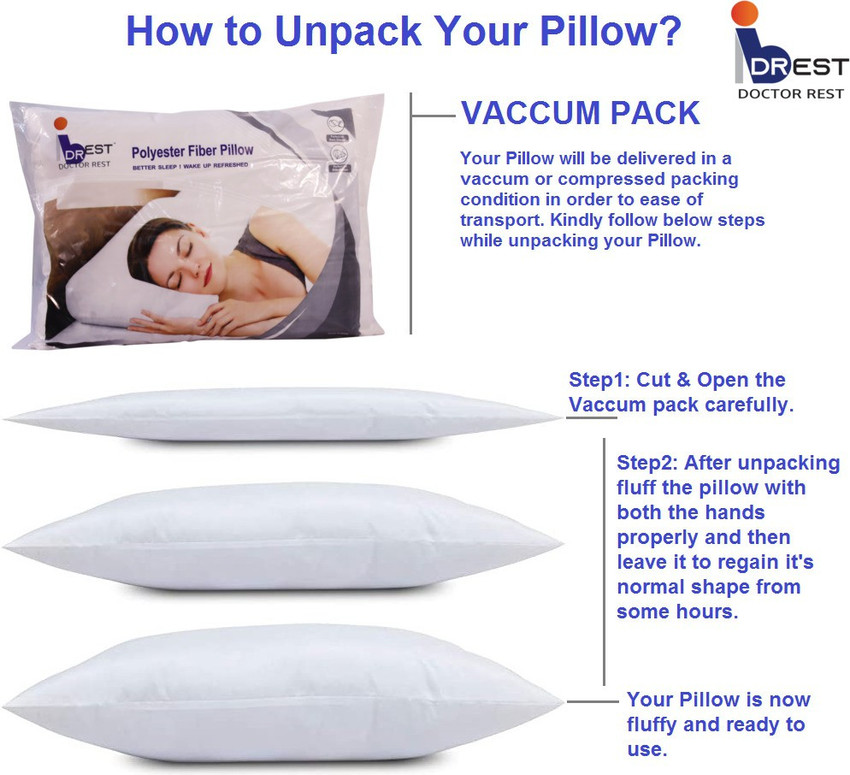 Recron fiber dream pillow on sale