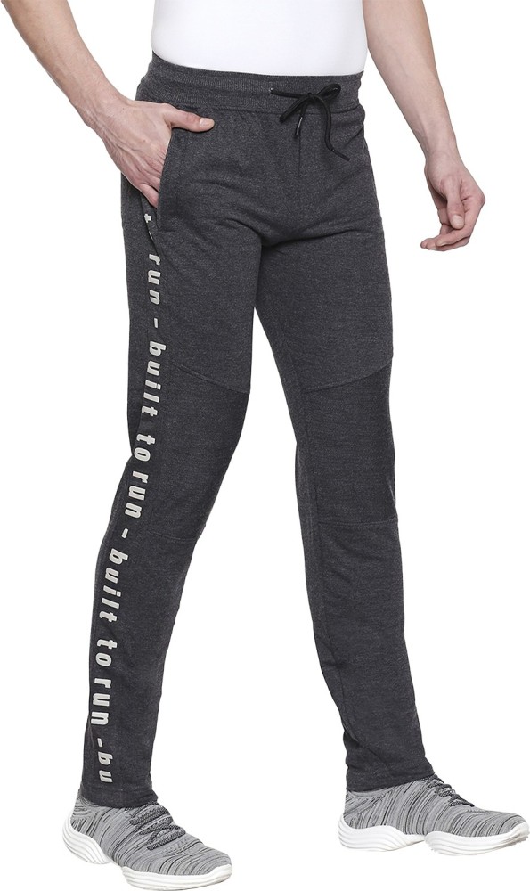 AVOQ Solid Men Black Track Pants Buy AVOQ Solid Men Black Track