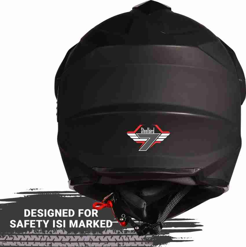 All black motocross online helmet