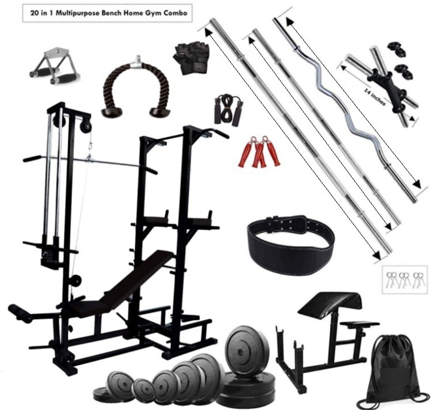 100 kg home gym set flipkart outlet