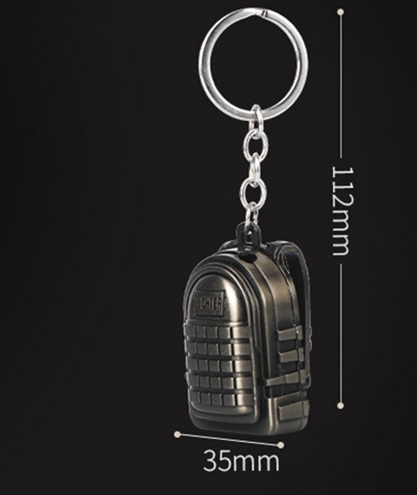 Triangle Ant PUBG Game Level 3 Armor Backpack Bag Key chain. PUBG