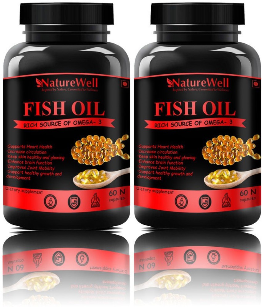 Triple Strength Fish Oil 1000mg - 120 Softgels