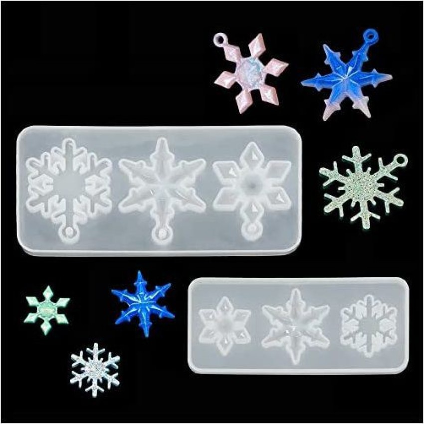 2PCS DIY Silicone Pendant Mold Making Jewelry For Resin Necklace Casting  Mould Craft Tool