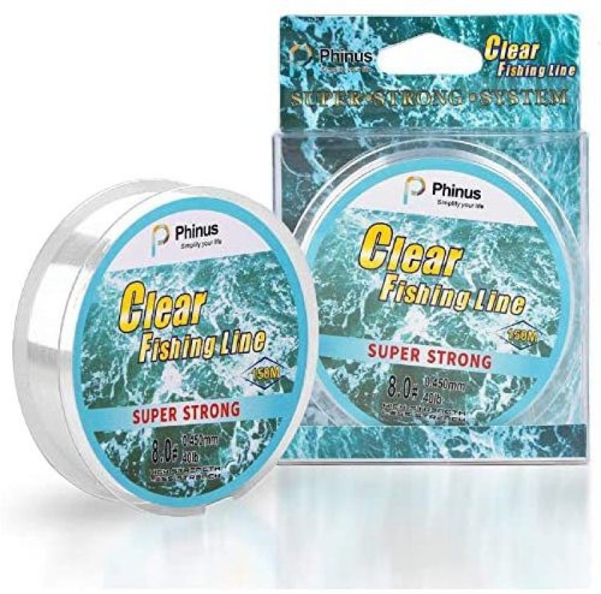 Phinus Fishing Wire 492FT/164Yard/150M 8.0#, Clear Fishing Line Jewelry  String Invisible Nylon Thread for Hanging Decorations, - Fishing Wire  492FT/164Yard/150M 8.0#, Clear Fishing Line Jewelry String Invisible Nylon  Thread for Hanging Decorations, .