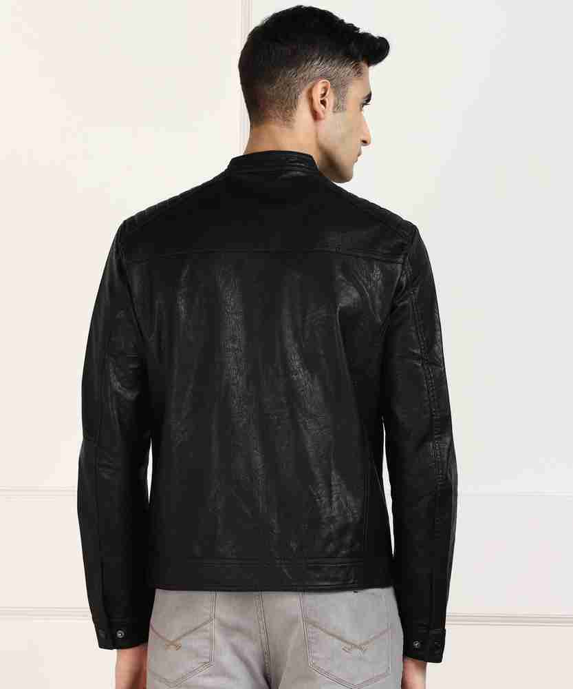 Benetton leather jacket shop