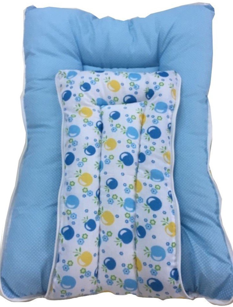 BAYBEE Freya Luxury Casey Sleeping Carry Bag, Cotton Baby Bed Cum Carry Bed, Printed Baby Sleeping Bag for Kids-Infant Portable Bassinet