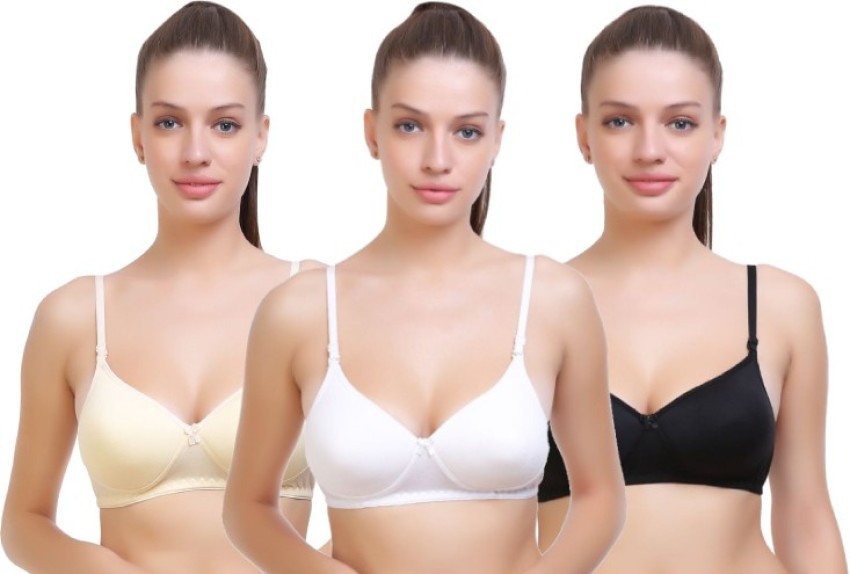 3Pcs Mini Camisole Bras No Wire Padded Bras, Size M 80-130Kg, Suitable for  Ladies and Girls on OnBuy