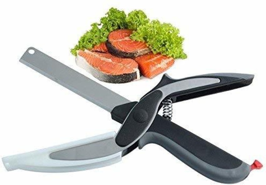 Shyam 4 in 1 Smart Clever Cutter Kitchen Knife Stainless Steel