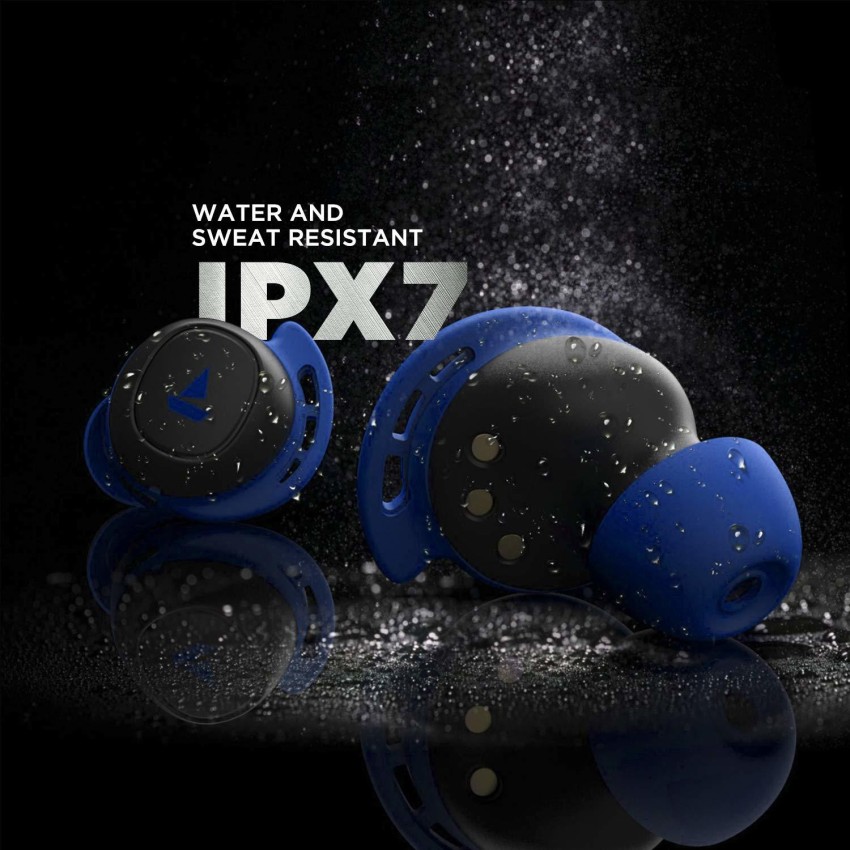 Boat 441 truly wireless earphones comes with ipx7 rating which makes online it