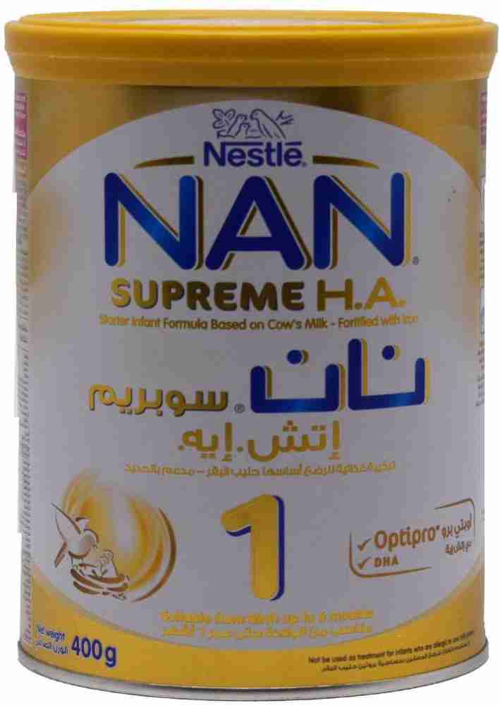 NESTLE NAN Supreme H.A. 1 - 400g (Imported) Price in India - Buy NESTLE NAN  Supreme H.A. 1 - 400g (Imported) online at