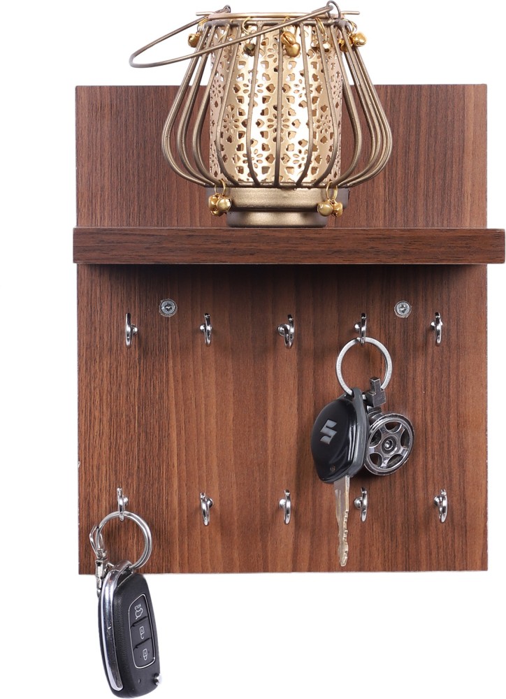 Walnut on sale key holder