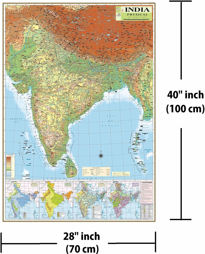 English Paper MAP or Educational Chart or Poster Size MAP, Size: 28x40  Inches at best price in Prayagraj