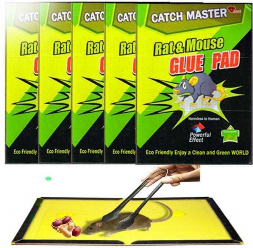 soniya enterprises Mouse & Rat Trap Sticky Glue Pad Set of 2 ( Size:  16.7cms x 24cm) Snap Trap Snap Trap Price in India - Buy soniya enterprises  Mouse & Rat Trap