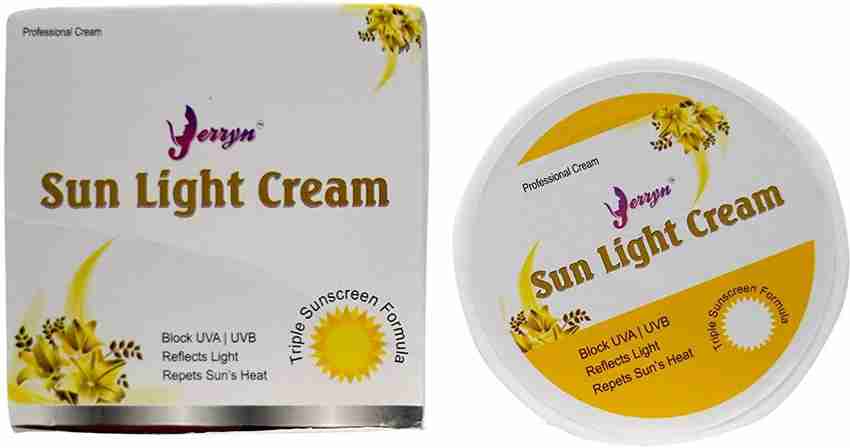 Sunlight skin cream top