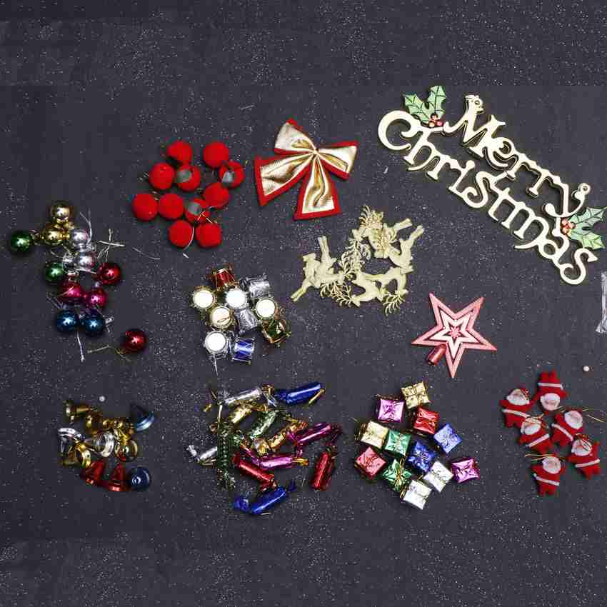 Flipkart SmartBuy Christmas Ornaments Combo Hanging Ornaments Pack