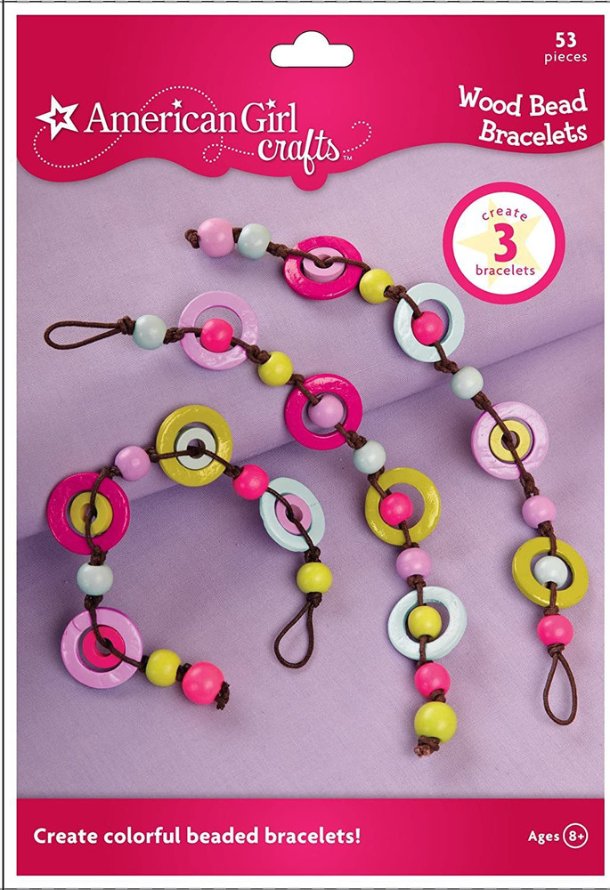 American Girl Crafts Crafts Bracelet Kit Wood Bead Crafts