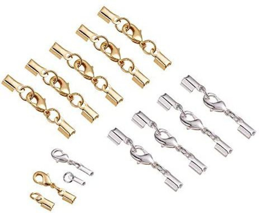 Jewelry end hotsell caps with clasp