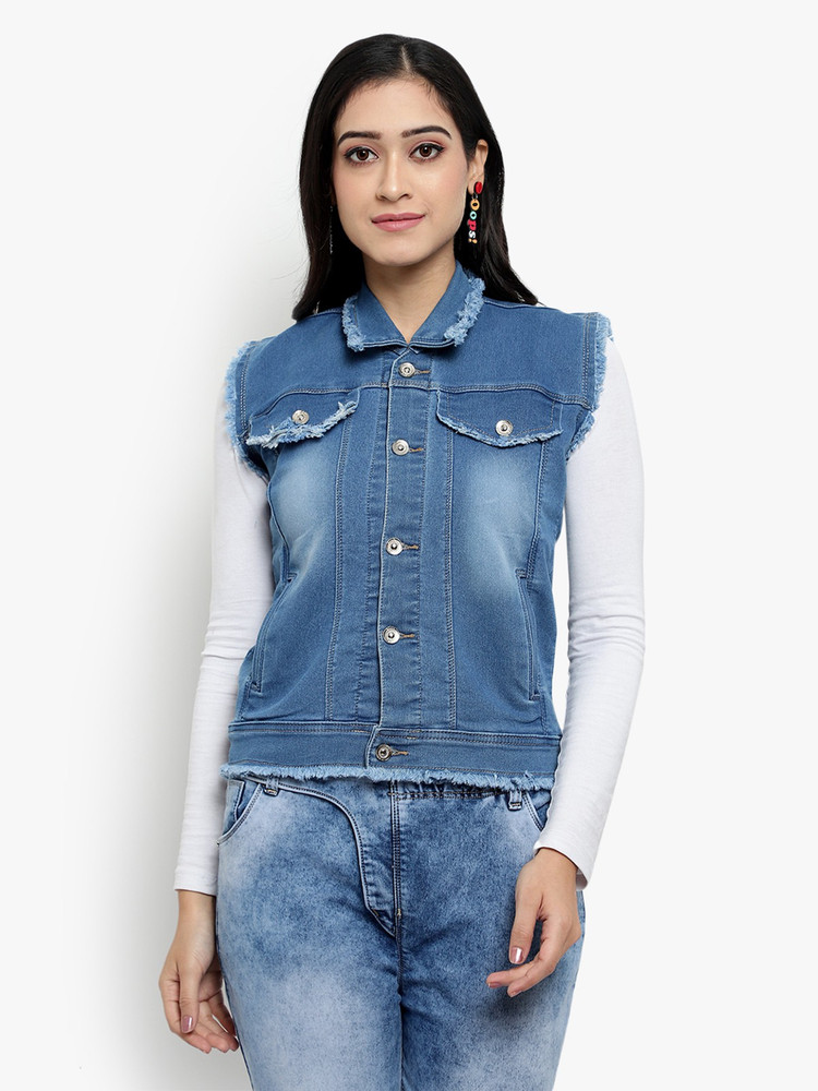Update more than 132 denim waistcoat ladies uk dedaotaonec