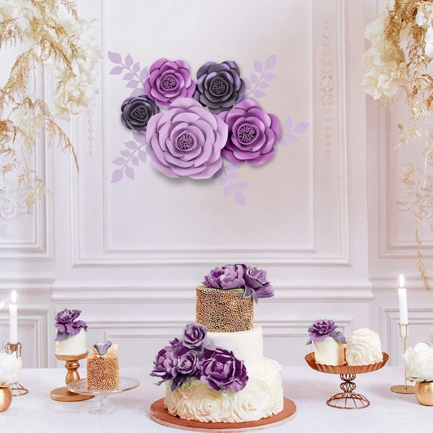 LUXURY 3D Flower Wall Backdrop Floral Wall Home Shop Party 