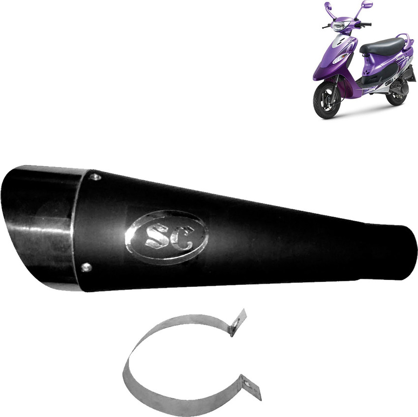 Tvs scooty sale pep silencer price
