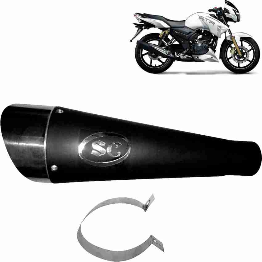 Rhtdm TVS Apache RTR 180 Slip on Exhaust System Price in India Buy Rhtdm TVS Apache RTR 180 Slip on Exhaust System online at Flipkart