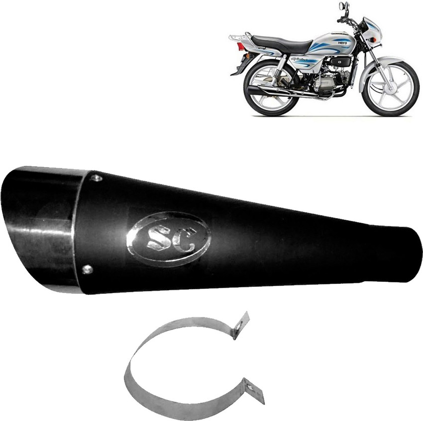 Splendor exhaust hot sale