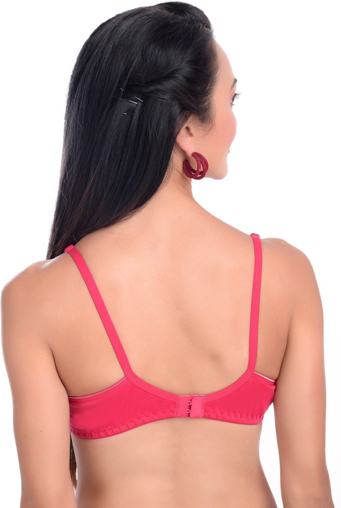 WOMENS COMFORT Silver line Women Full Coverage Non Padded Bra - Buy  WOMENS COMFORT Silver line Women Full Coverage Non Padded Bra Online at  Best Prices in India