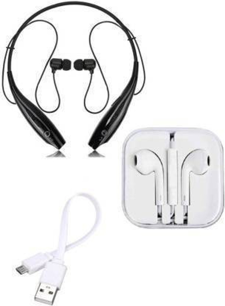 Wired neckband headphones store