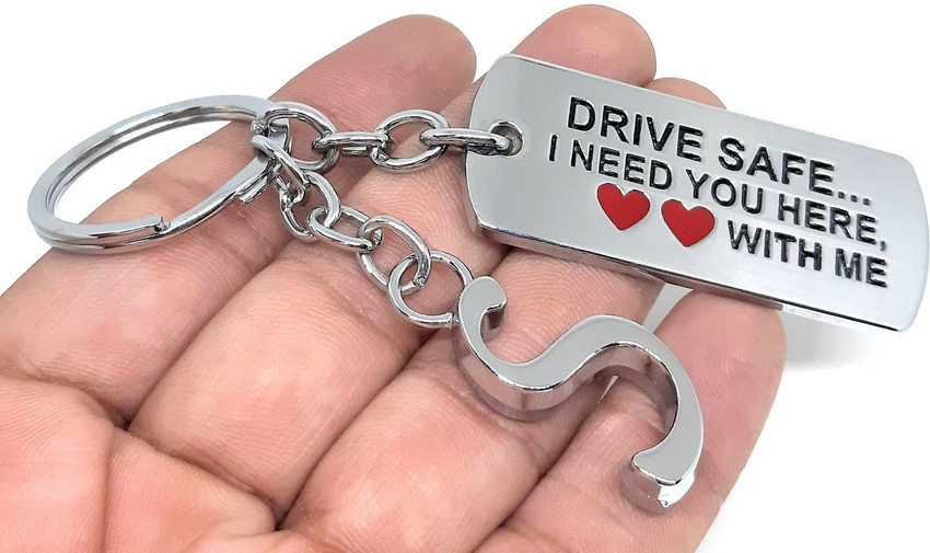 Romantic keyrings for discount him