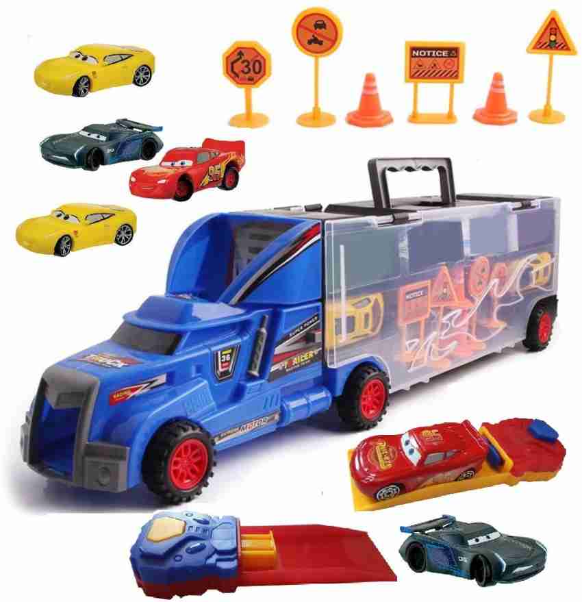 Transporteur Mack avec mini Flash McQueen Cars