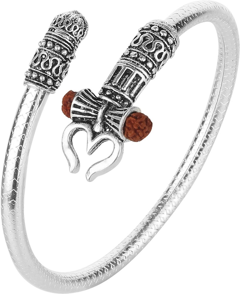 Buy Om Silver Bracelet Online at Best Prices in India  Flipkartcom