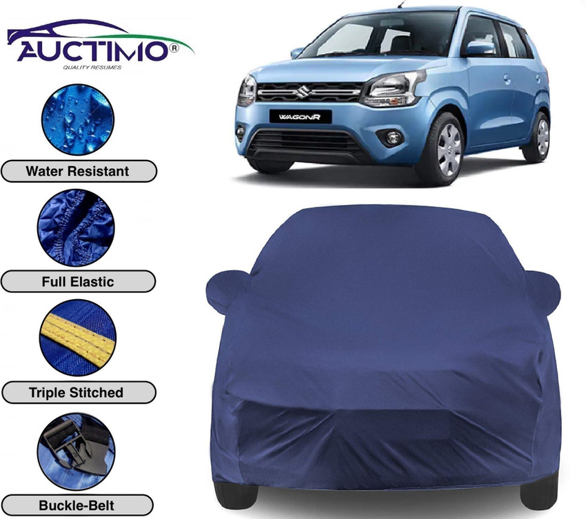AUCTIMO Car Cover For Maruti Suzuki WagonR With Mirror