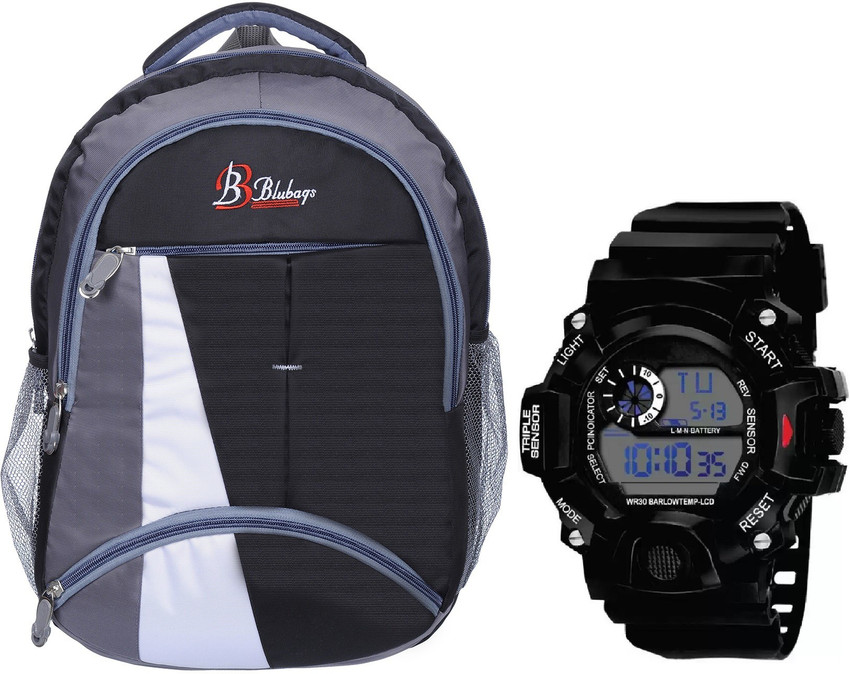 School bag with watch 2025