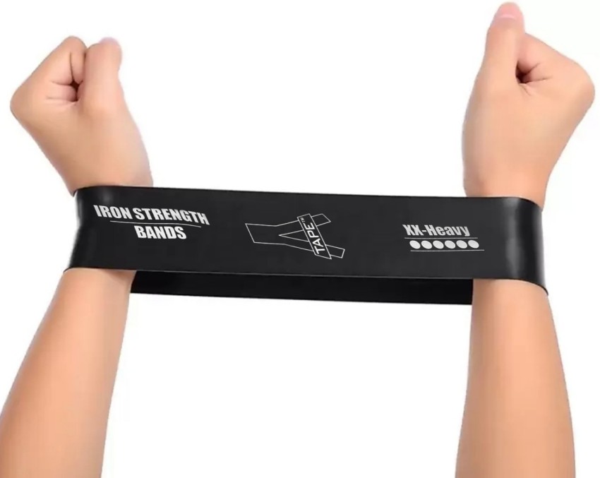 A TAPE Exercise Loop Band Black Heavy Resistance Band Buy A TAPE