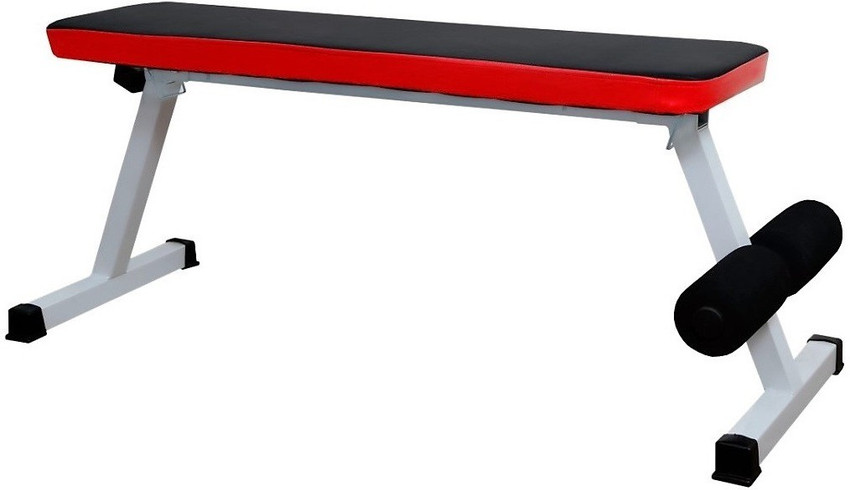 Fold flat gym bench top