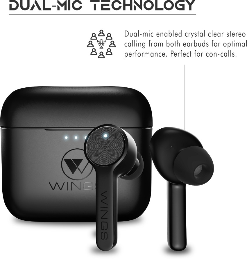 Wings best sale techno earbuds