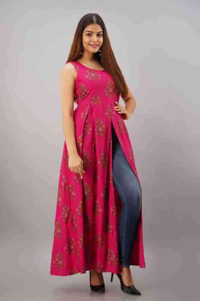 Front slit 2024 kurti flipkart