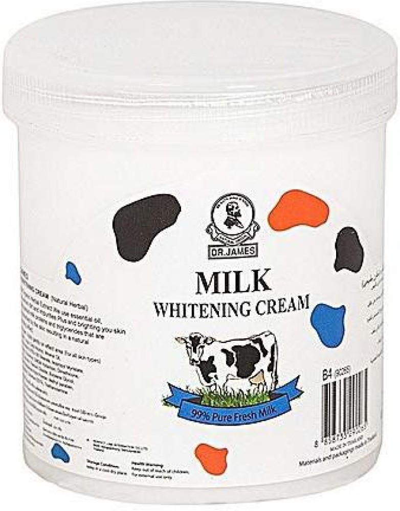 DR. JAMES Milk Whitening Cream 99 Pure fresh Milk Price in